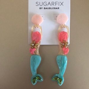 Sugarfix by baublebar mermaid earrings